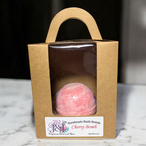 Hand Made Bath Bomb Bath Ball Creating Fizzy Fragrant Fun 4oz Gift Box Bath Tub